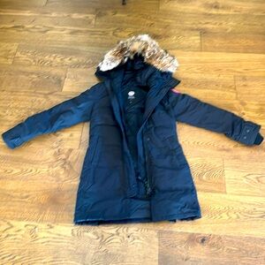 Canada Goose Parka with fur hood. Excellent condition. Size is medium.